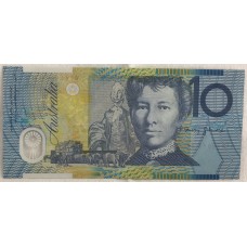 AUSTRALIA 1993 . TEN 10 DOLLARS BANKNOTE . ERROR . NO SERIALS